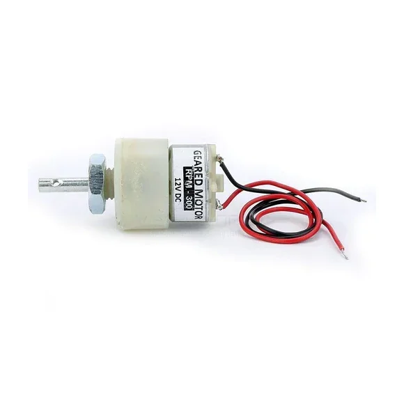 12V Centre Shaft DC Geared Motor (Multi RPM) — Pinout diagram