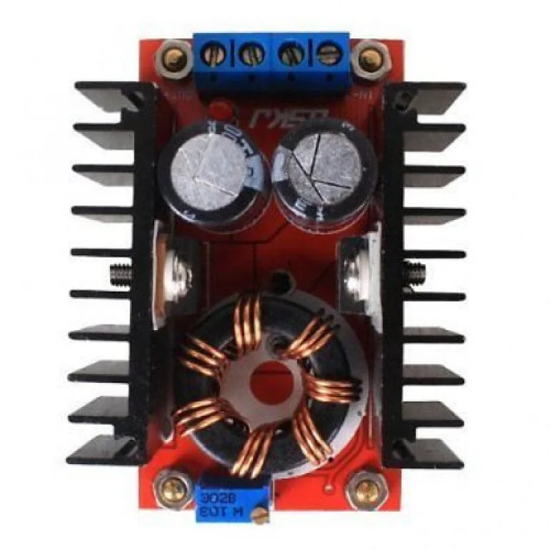 150W DC-DC Boost Converter 10-32V to 12-35V 6A Adjustable Step-Up Power Supply Module — Pinout diagram