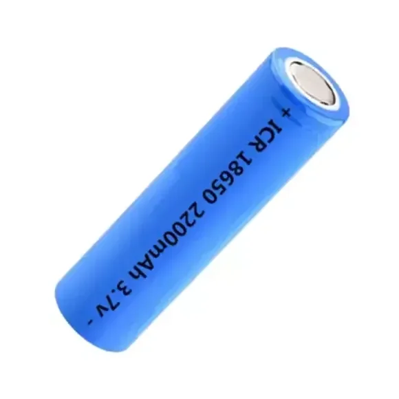 18650 3.7V 2200mAh Lithium-Ion Rechargeable Cell — Pinout diagram