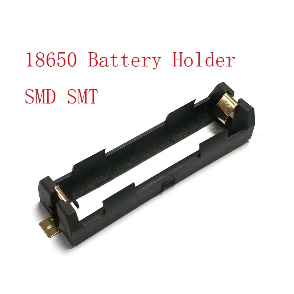 18650 SMD/SMT High-Quality Single Battery Holder — Pinout diagram