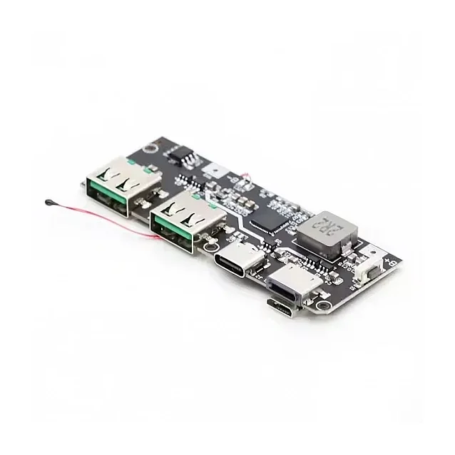 22.5W 5-Port Mobile Power Bank Charging Module QC4+PD3.0 Supported — Pinout diagram
