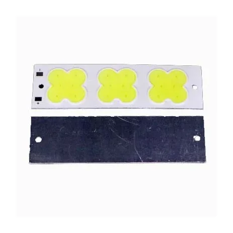 3.7v – 4V Flower Shape COB led light [ Color – Cool White ] — Pinout diagram