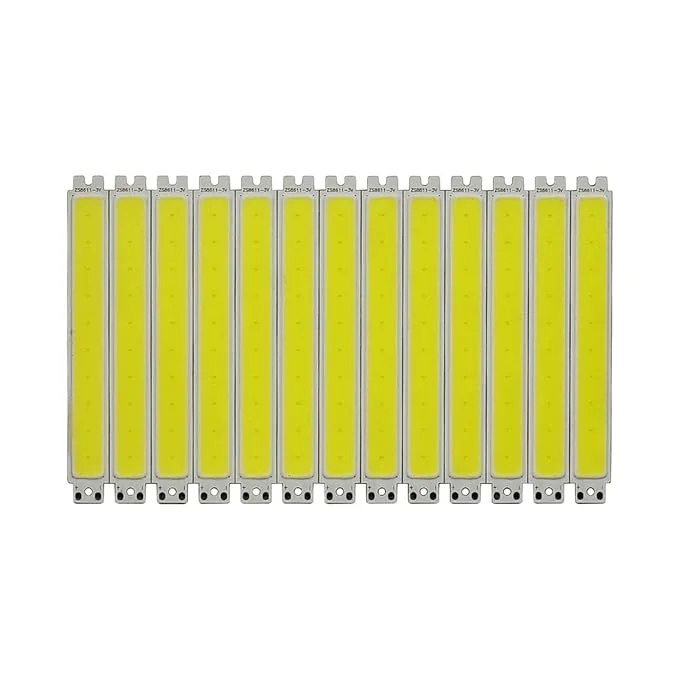 3 Volt DC Rectangle COB LED Light Led Bulb Raw Material White Light — Pinout diagram