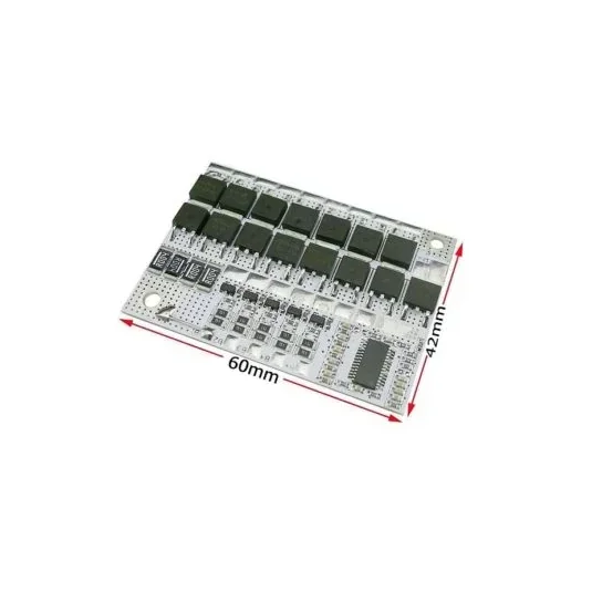 3S 100A LiFePO4 Battery Balance Charging BMS Protection PCB Board-White — Pinout diagram