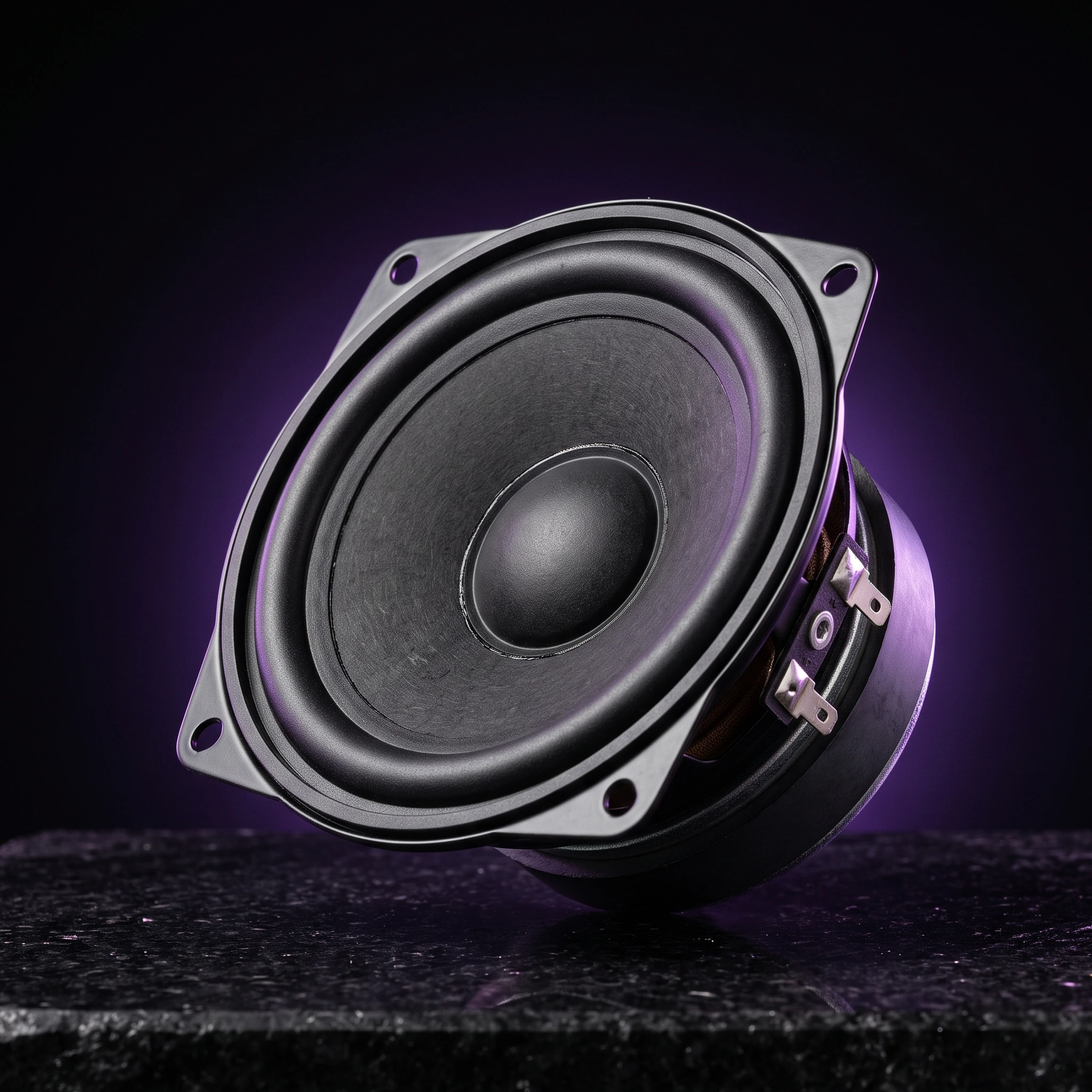 45mm 1.75-Inch 4Ohms 3W Internal Magnet Speaker with Frame — Display & Communication