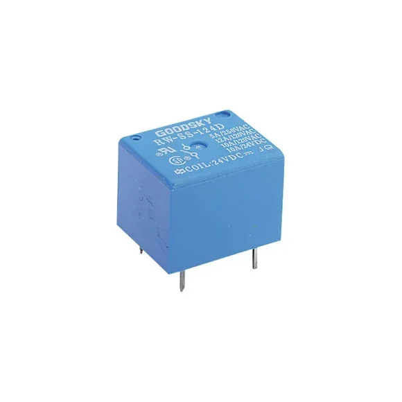 5V 10A PCB Mount Relay SPDT 5 Pin Electromechanical Relay for DIY Electronics — Pinout diagram