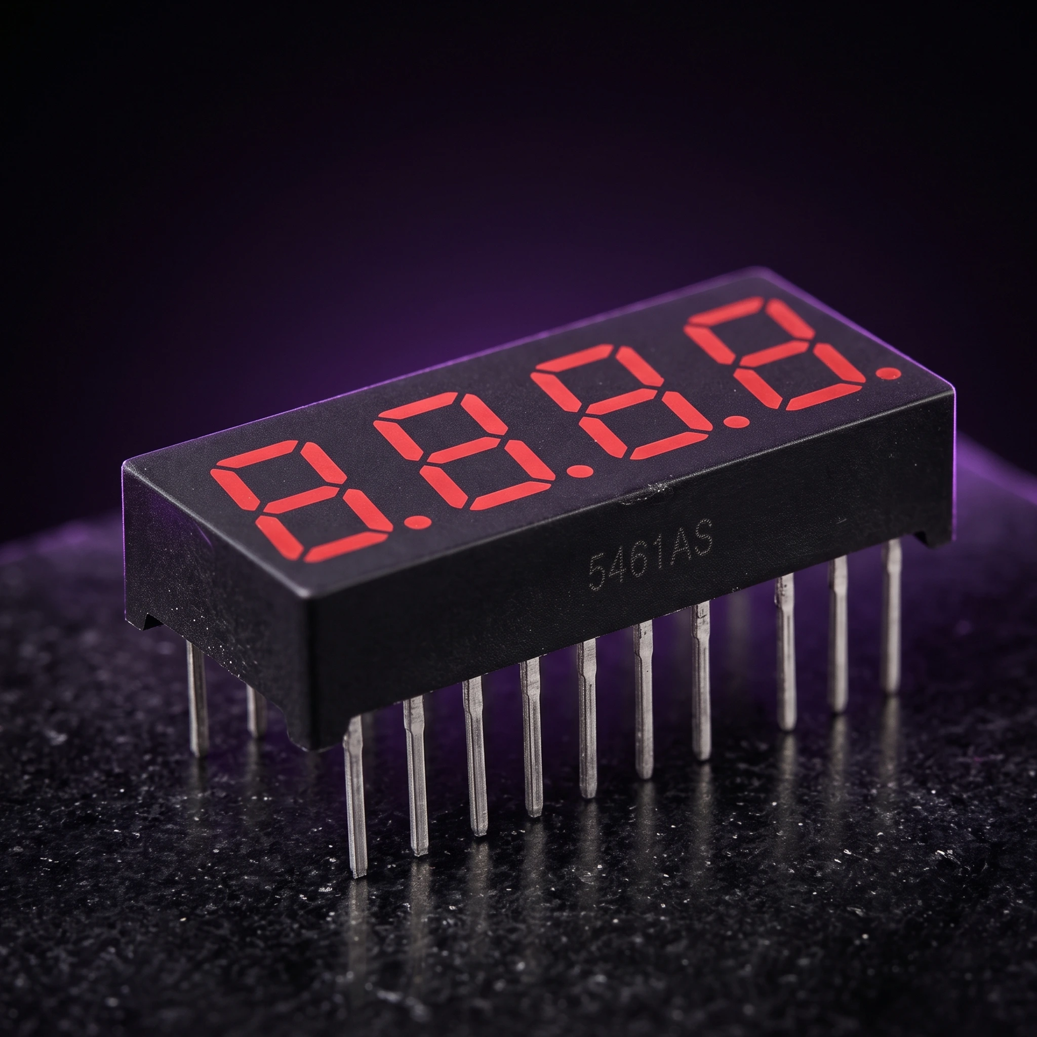 7-Segment LED Display (4-digit) — Display & Communication