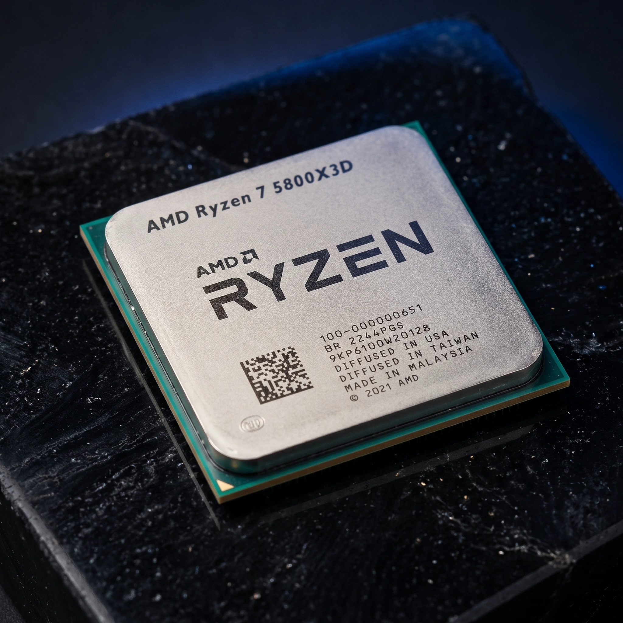 AMD Ryzen 7 5800X3D Processor 10th Anniversary Edition with Carbice Ice Pad — Processors