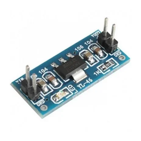 AMS1117 3.3V Power Supply Module — Pinout diagram