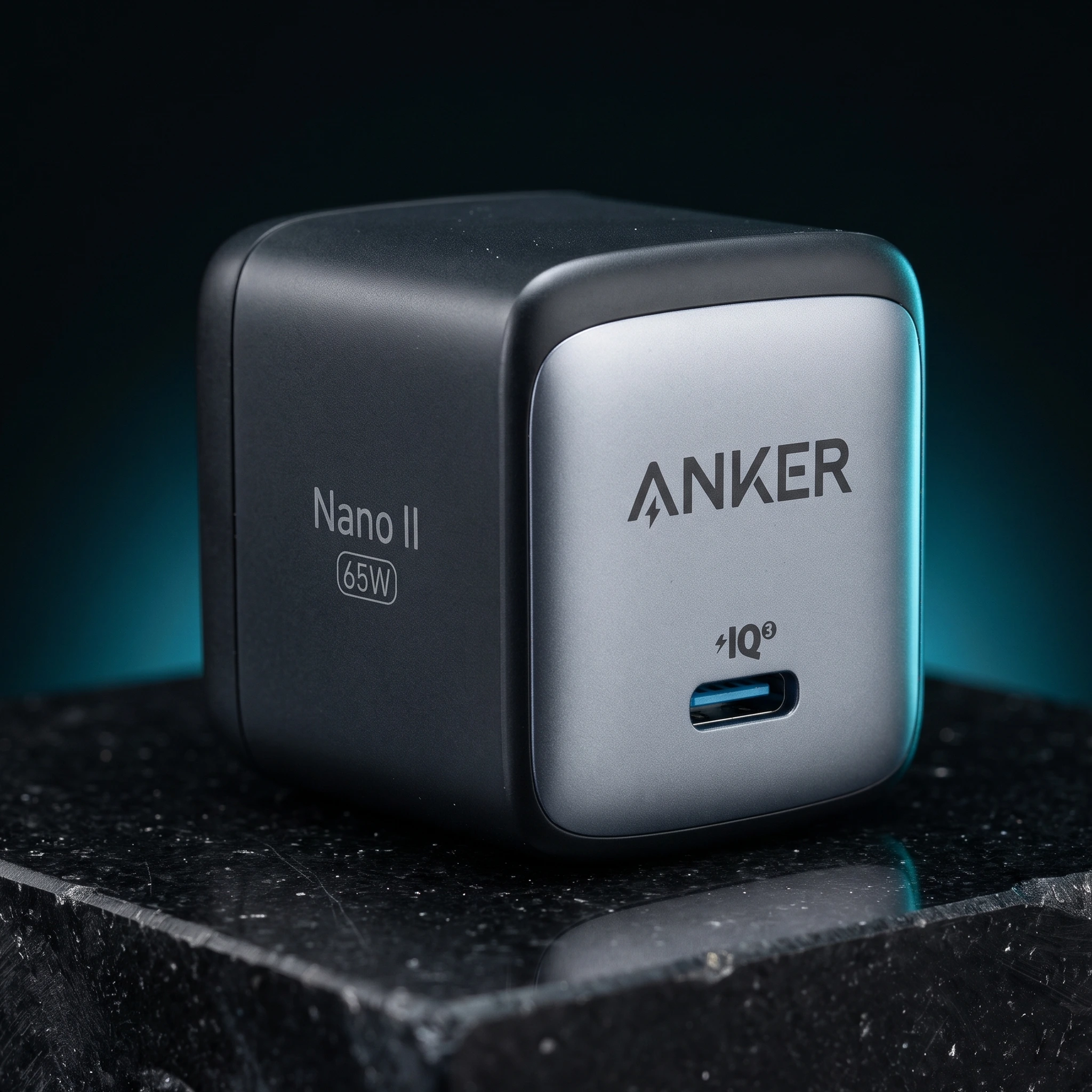 Anker 715 Nano II 65W (GaN) — Cables & Adapters