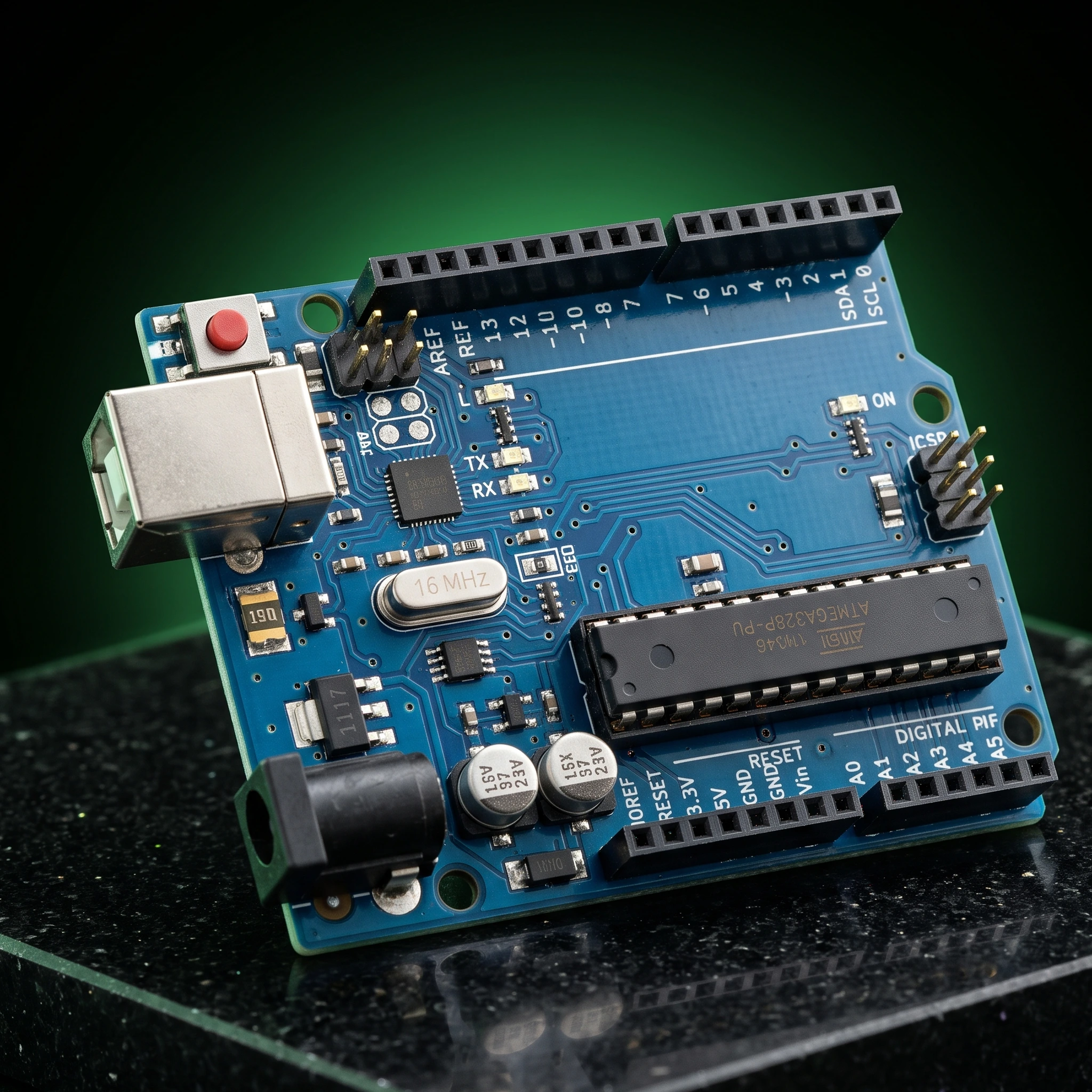 Arduino Uno R3 CH340G ATMega328P Development Board Compatible with Arduino — Microcontrollers