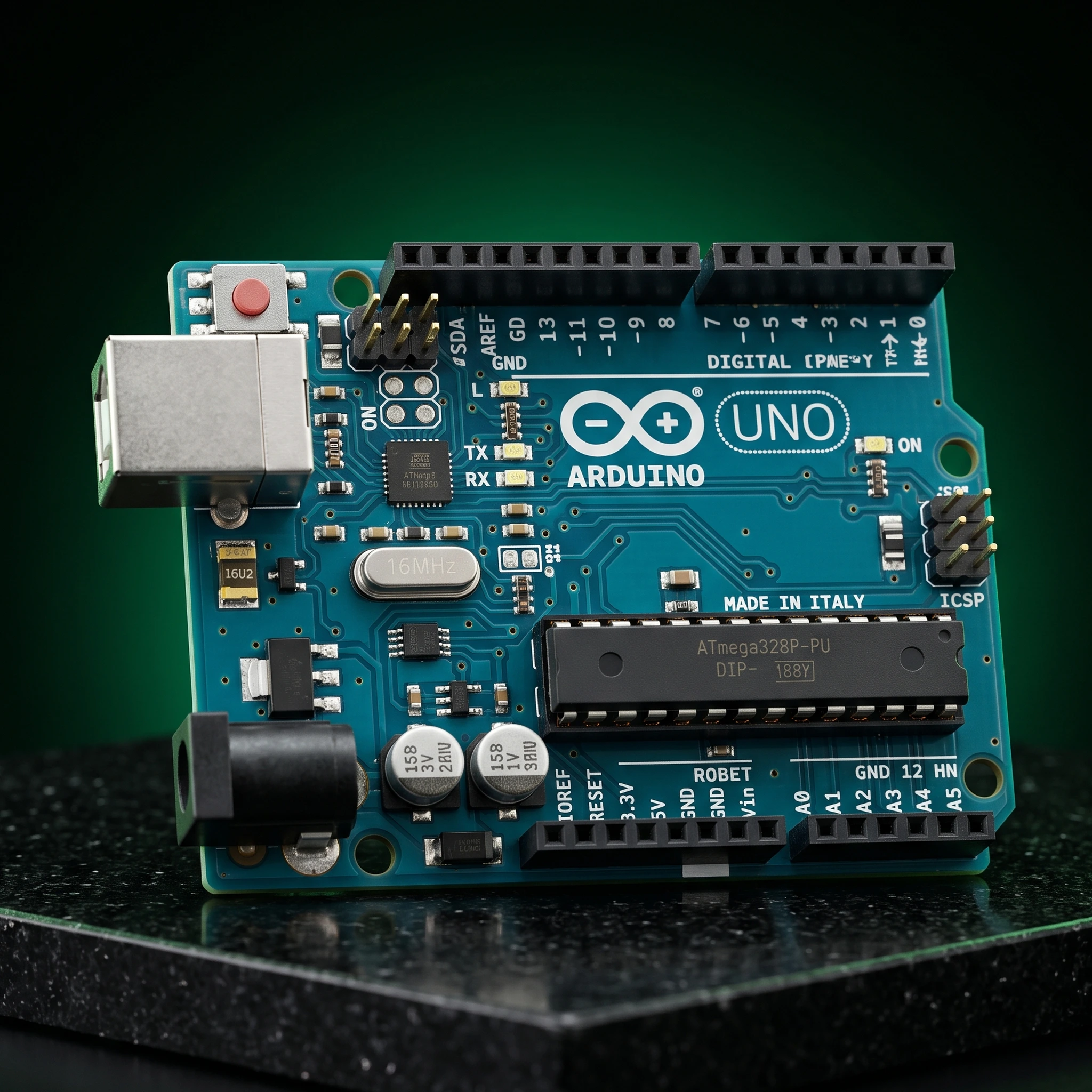 Arduino UNO — Microcontrollers
