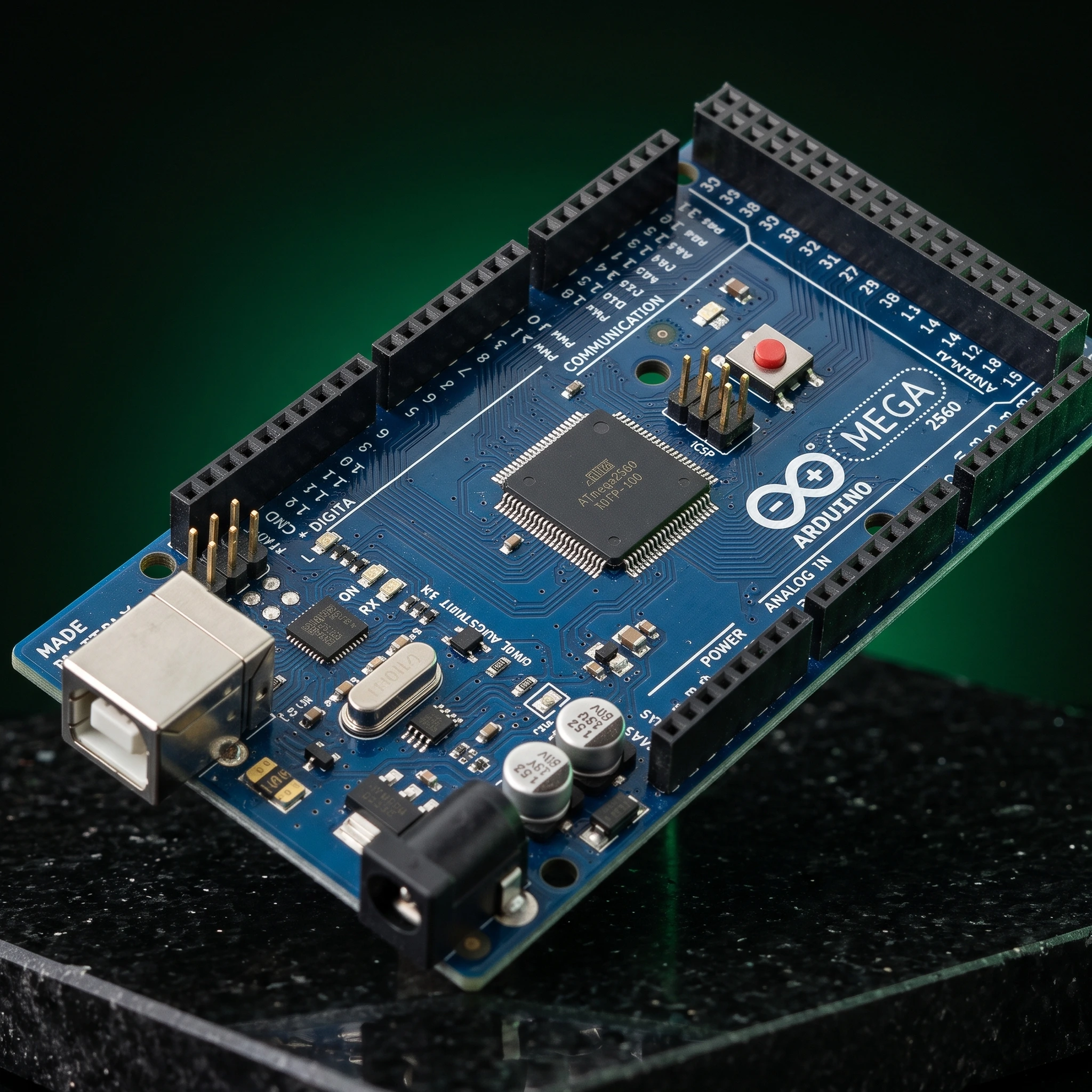ATmel MCU ATMEGA16U2 MEGA 2560 R3 Improved Version CH340G Board — Microcontrollers