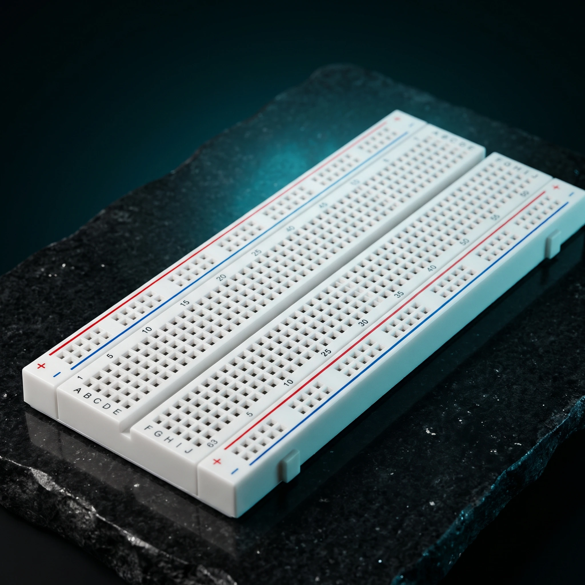 Solderless 800-pin Breadboard — Connectors & Wires