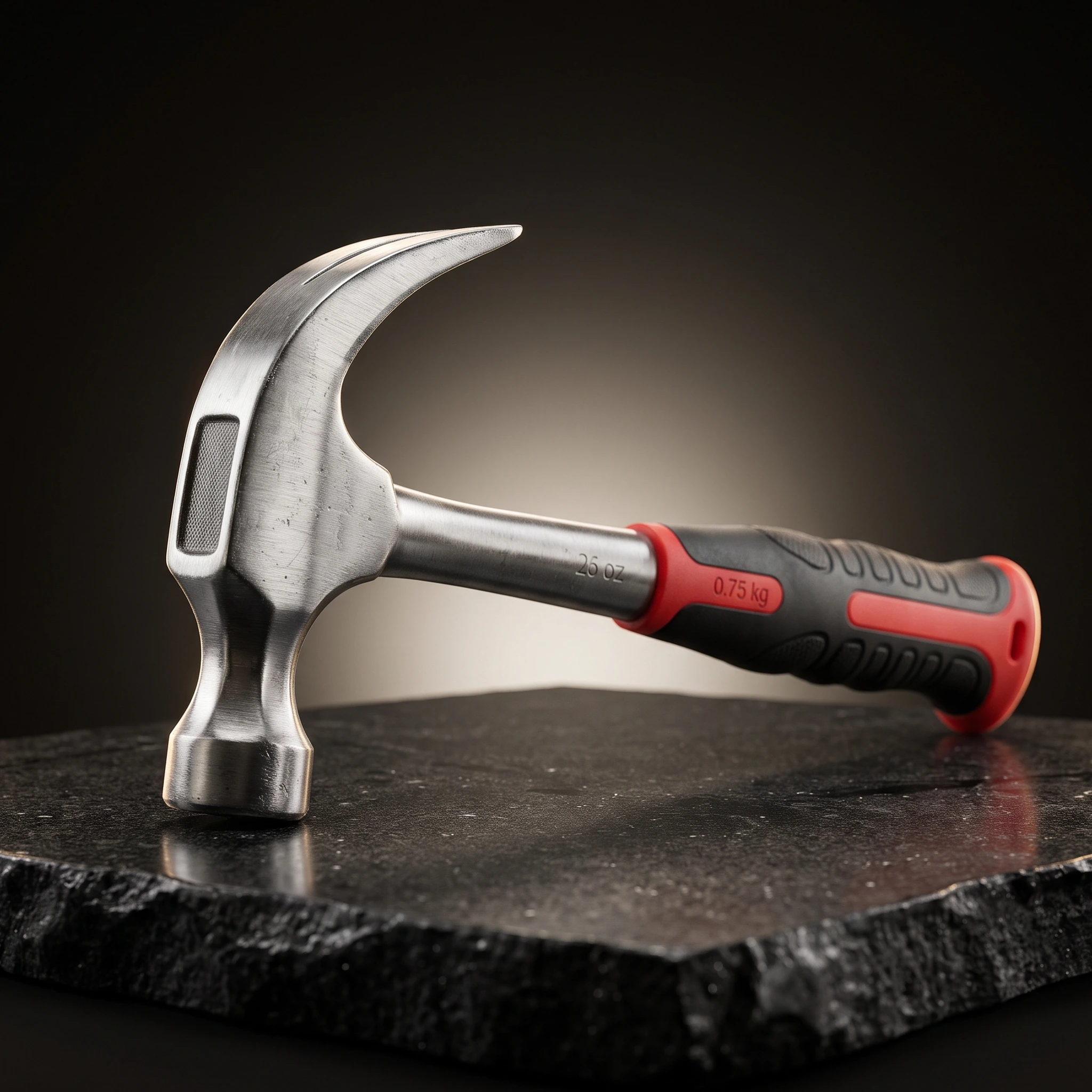 Steel Shaft Claw Hammer (0.75kg) — Tools