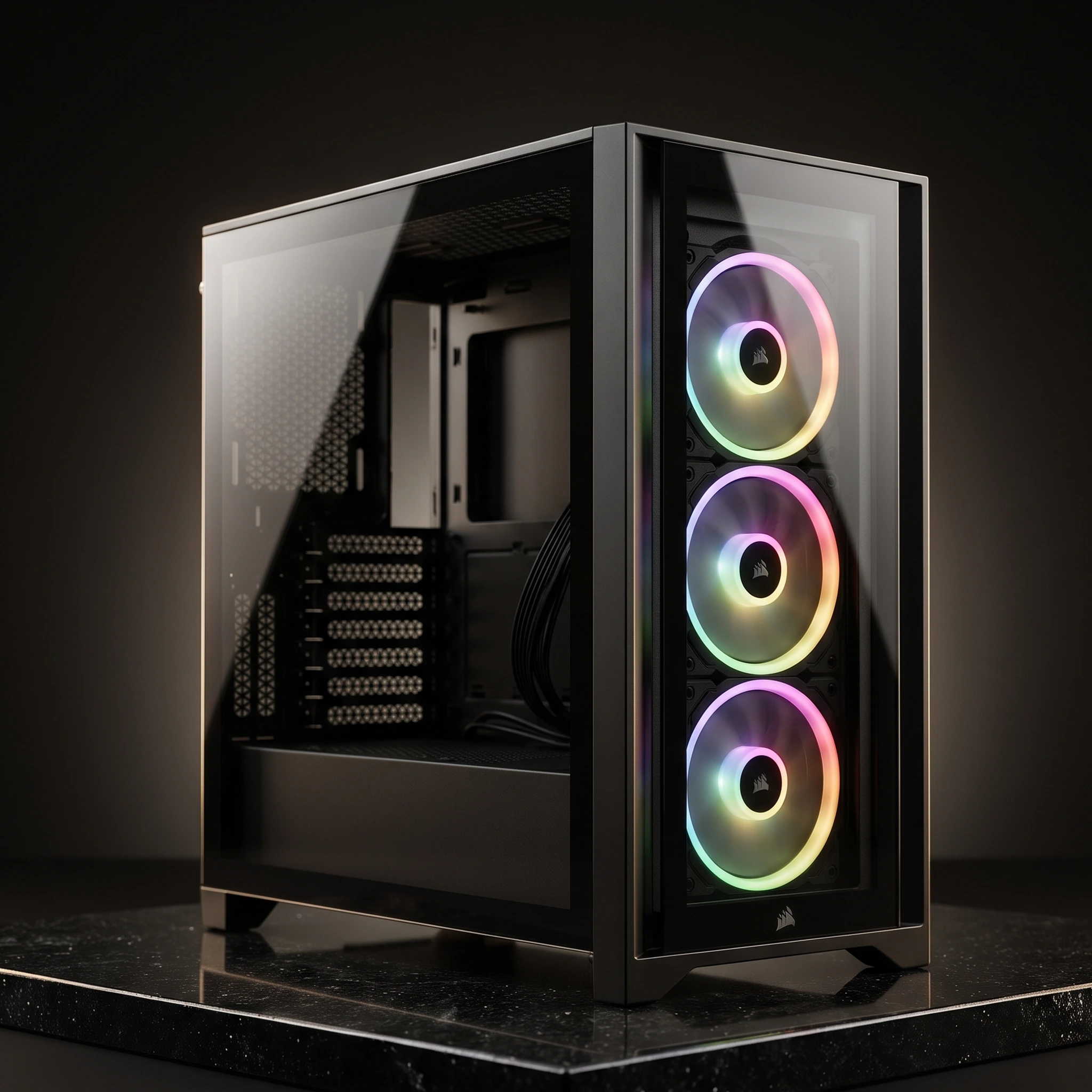 Corsair iCUE 4000X RGB — Cases & Cooling