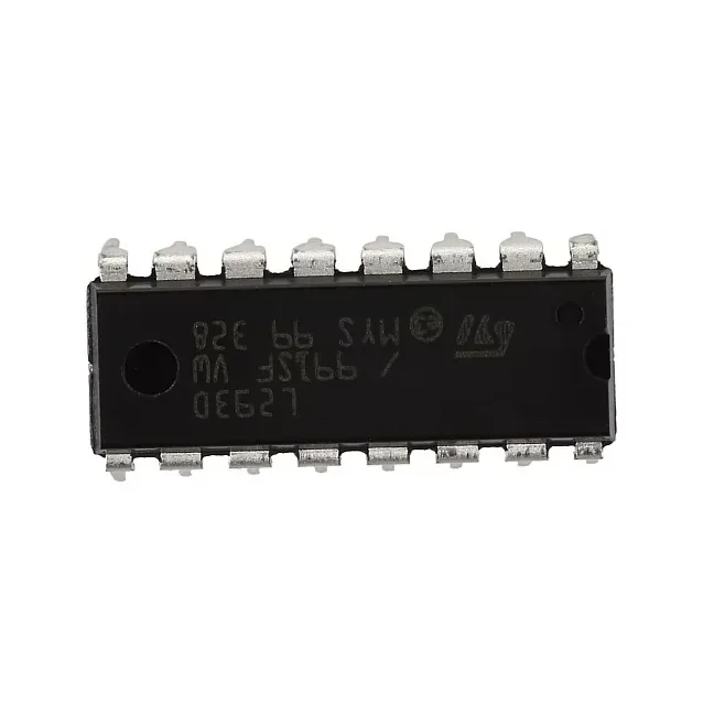 L293D Stepper Motor Driver IC Chip — Pinout diagram