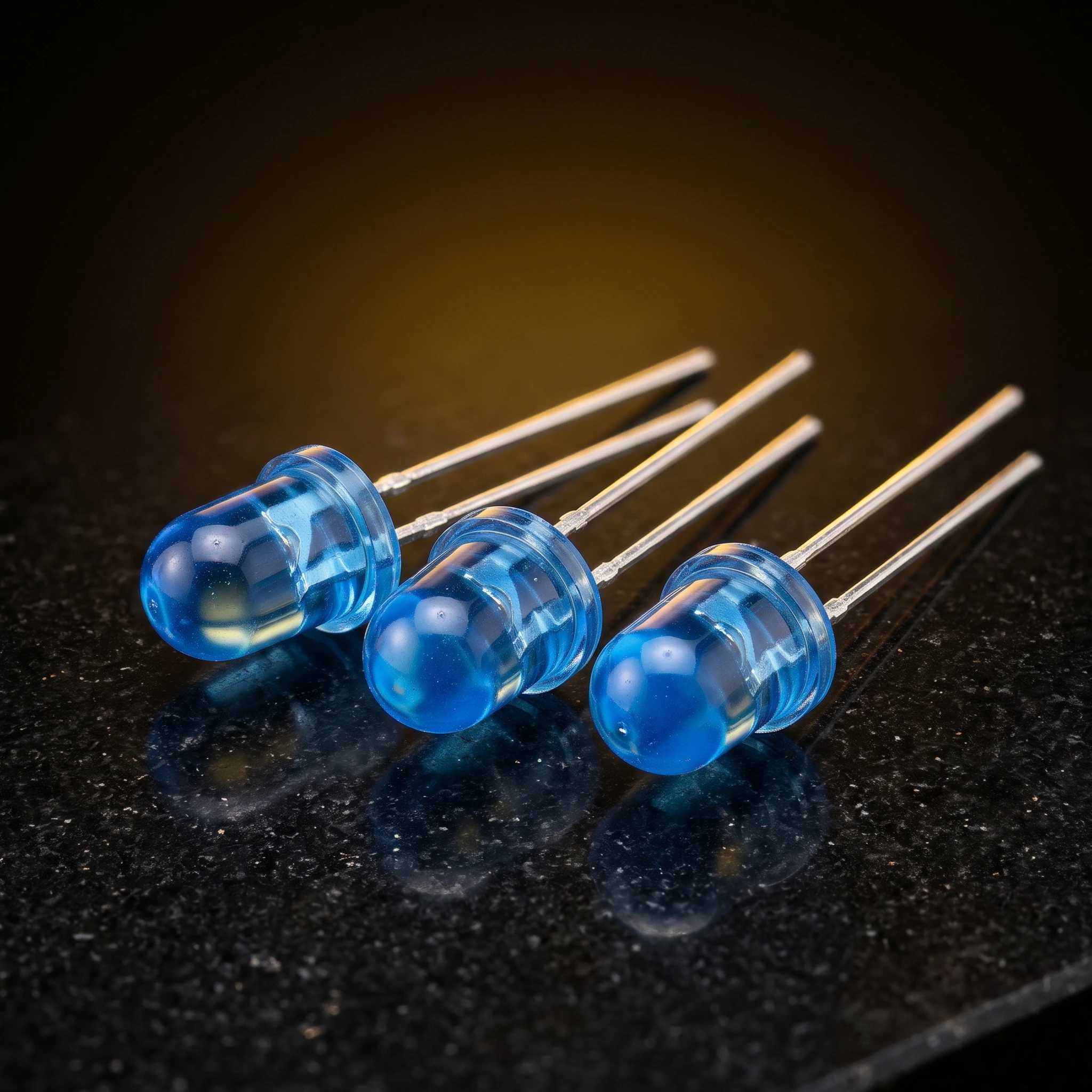 LEDs (Blue, 5mm) — Power & Components