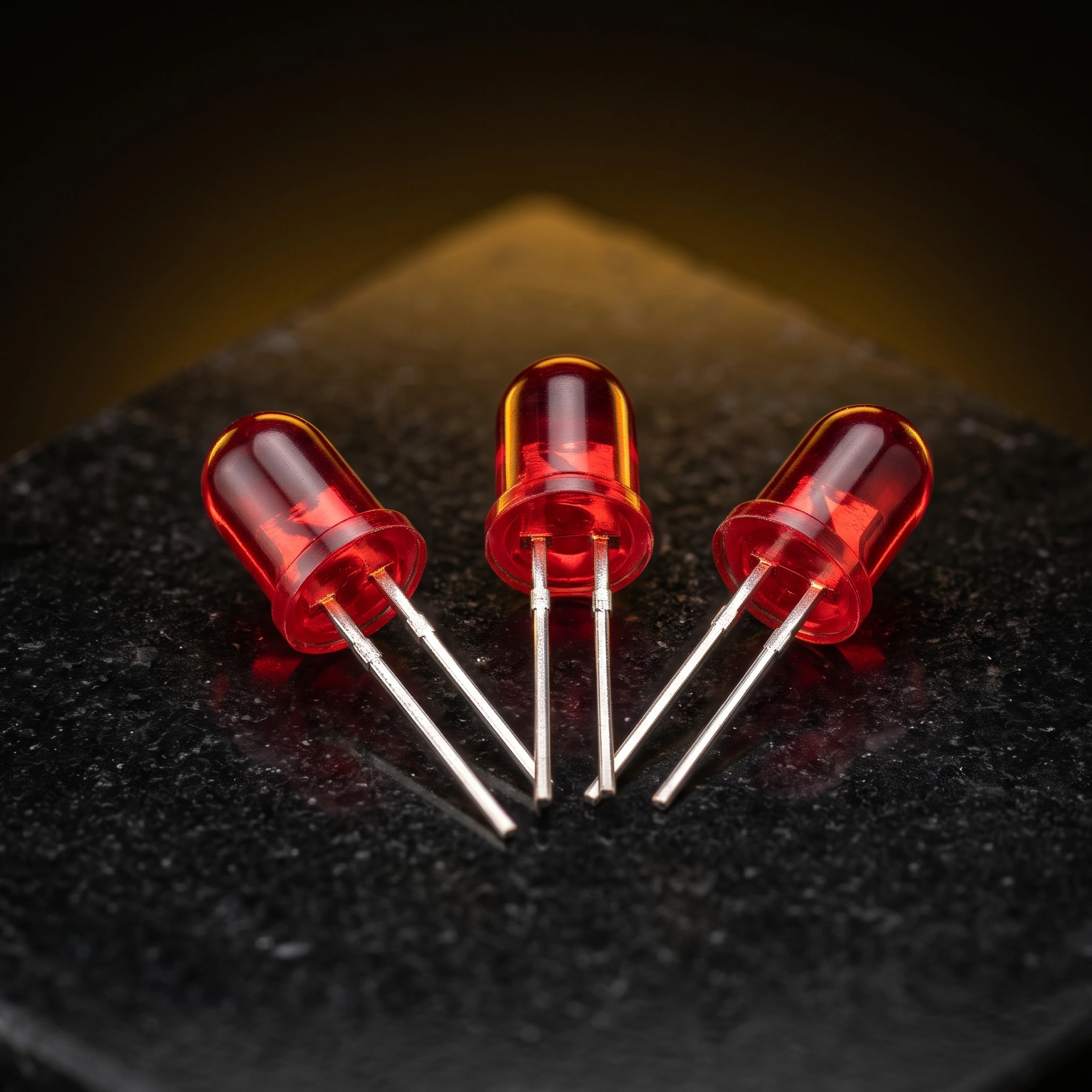 LEDs (Red, 5mm) — Power & Components