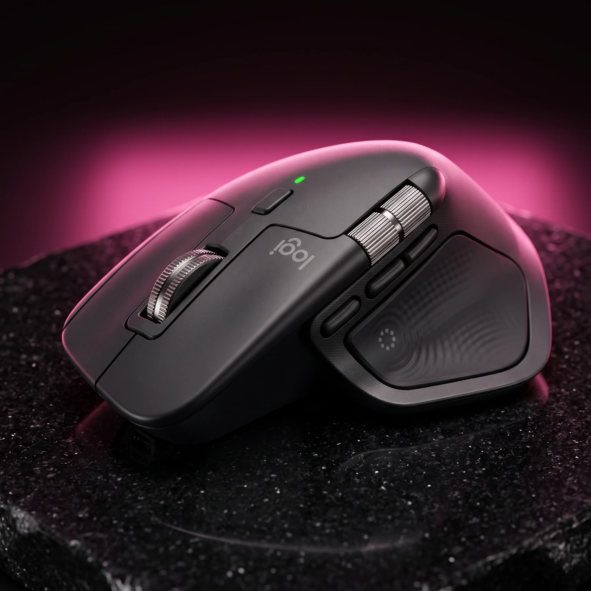 Logitech MX Master 4 Wireless Ergonomic Mouse (Graphite) — Mice