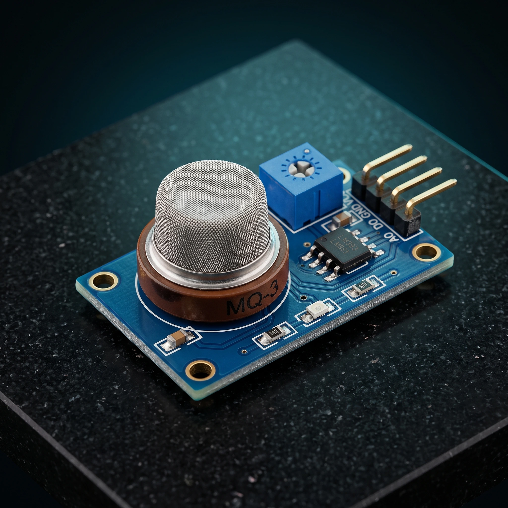 MQ-3 Alcohol/Ethanol Sensor — Sensors