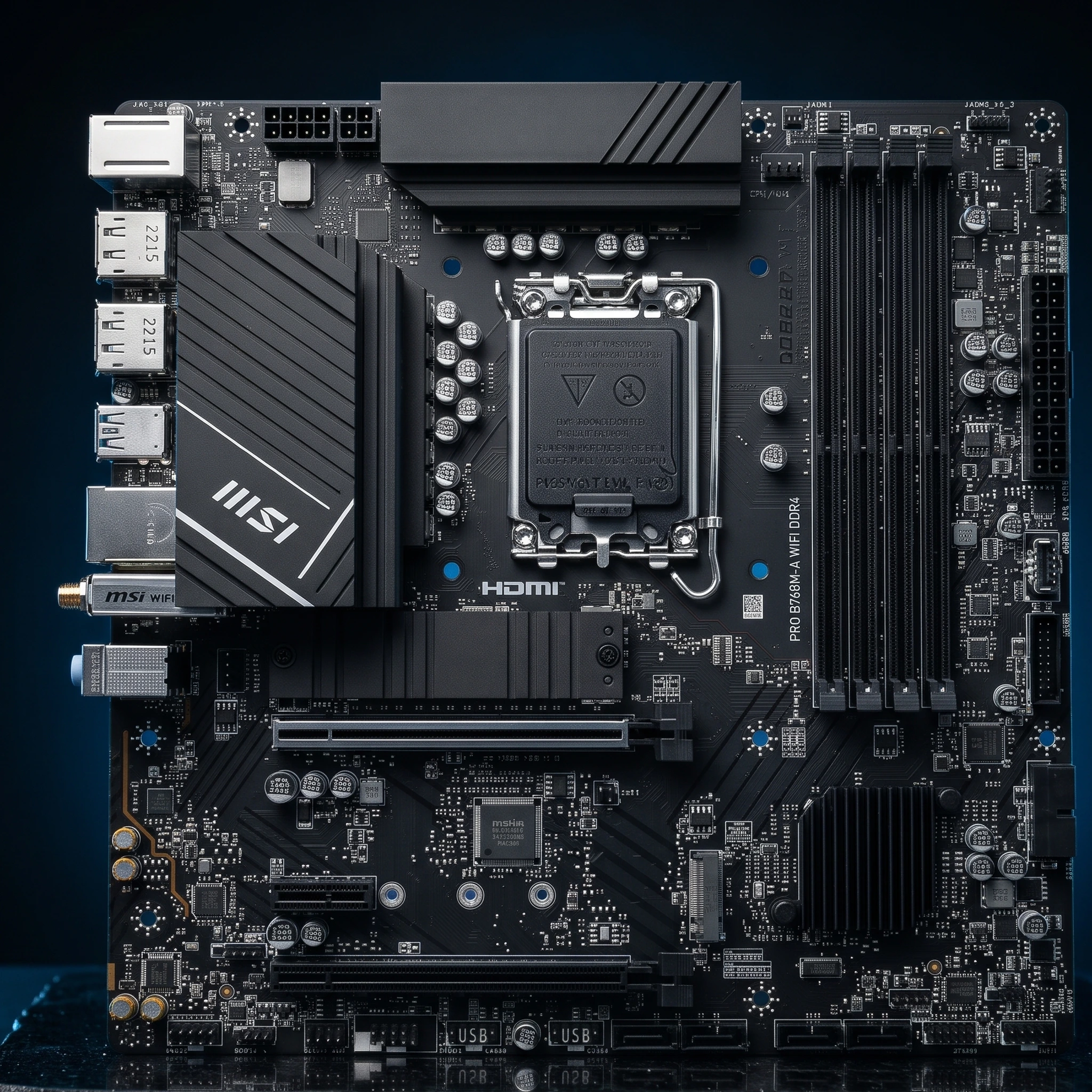 MSI PRO B760M-A WIFI DDR4 — Motherboards