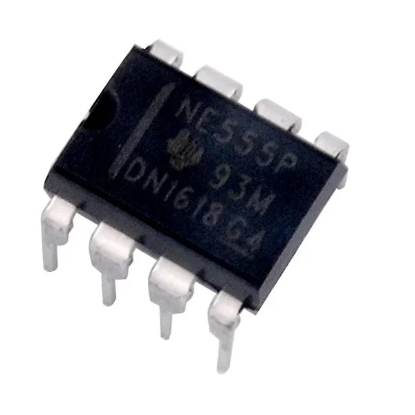 NE 555 P PDIP-8 Timer IC — Pinout diagram
