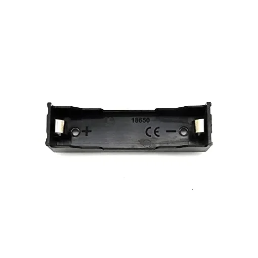PCB Mounting type Single cell 18650 Battery Holder — Pinout diagram