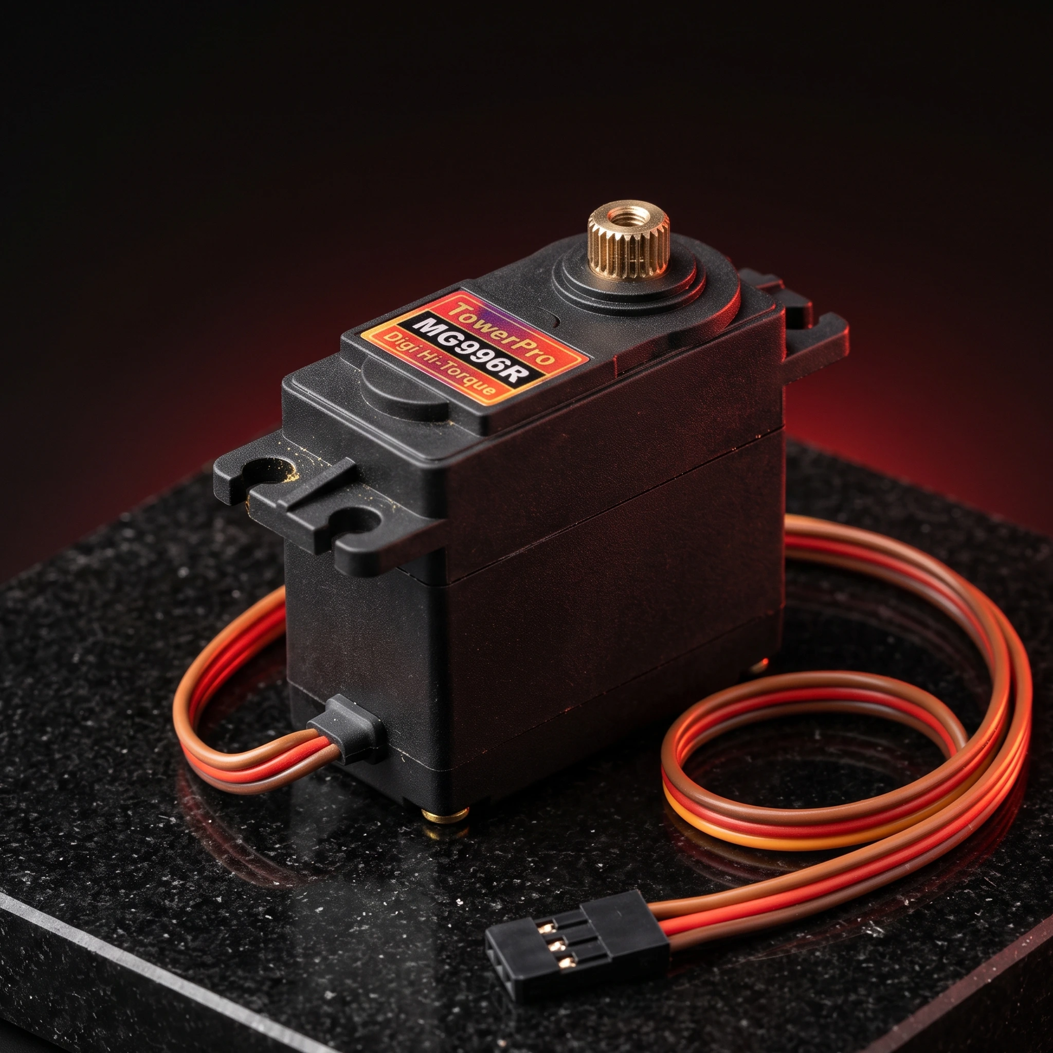 Servo Motor (Metal Gear) — Motors & Actuators