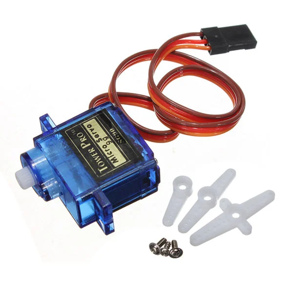 SG90 9g Micro Servo Motor 180° Plastic Gear Servo for Arduino, Robotics & RC Projects — Pinout diagram