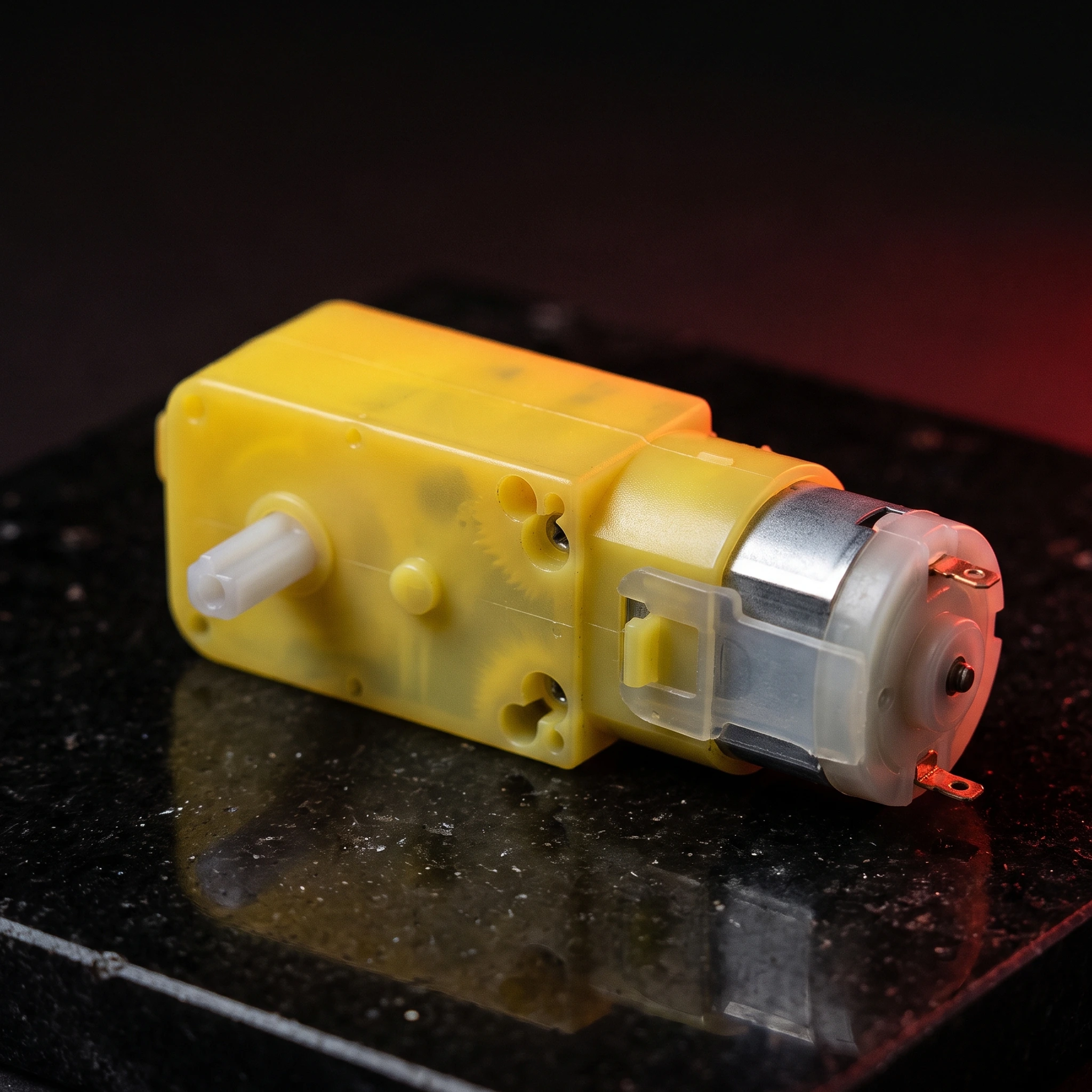 Single Shaft BO Motor 100 RPM — Motors & Actuators
