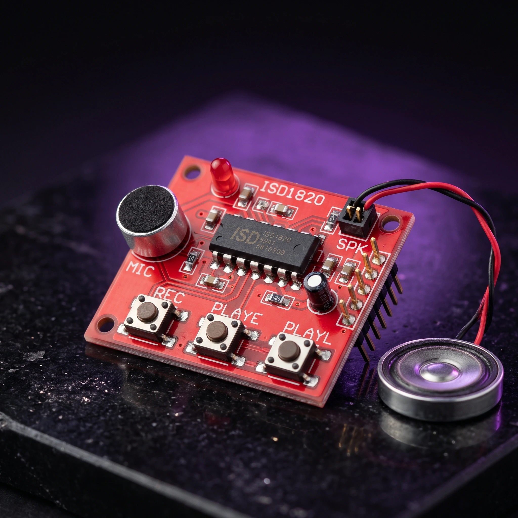 Sound Playback Module — Display & Communication