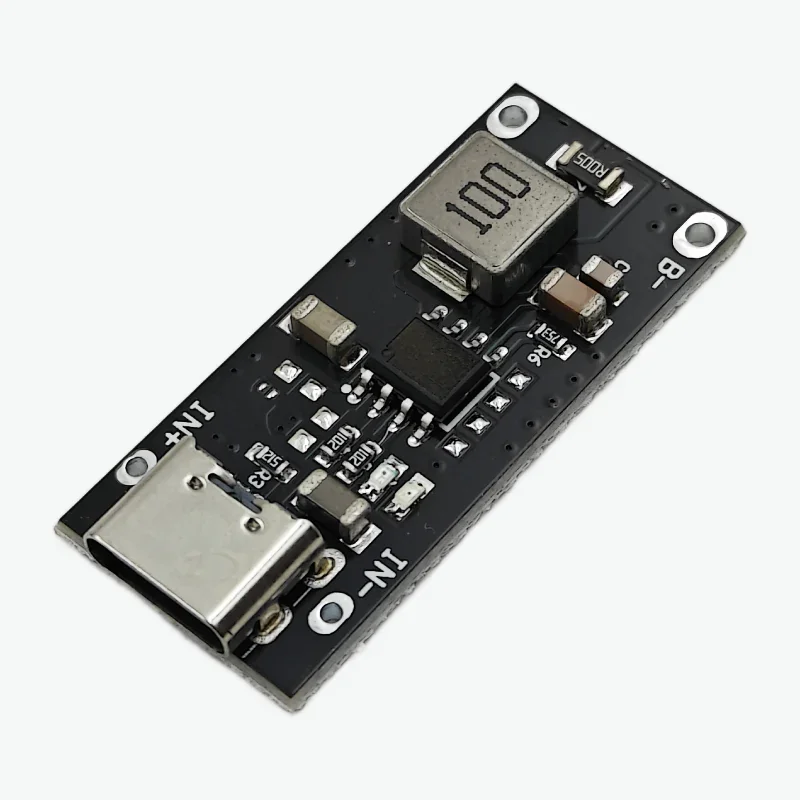Type-C USB Input High Current 3A Polymer Ternary Lithium Battery Quick Fast Charging Board IP2312 CC/CV Mode 5V To 4.2V — Pinout diagram