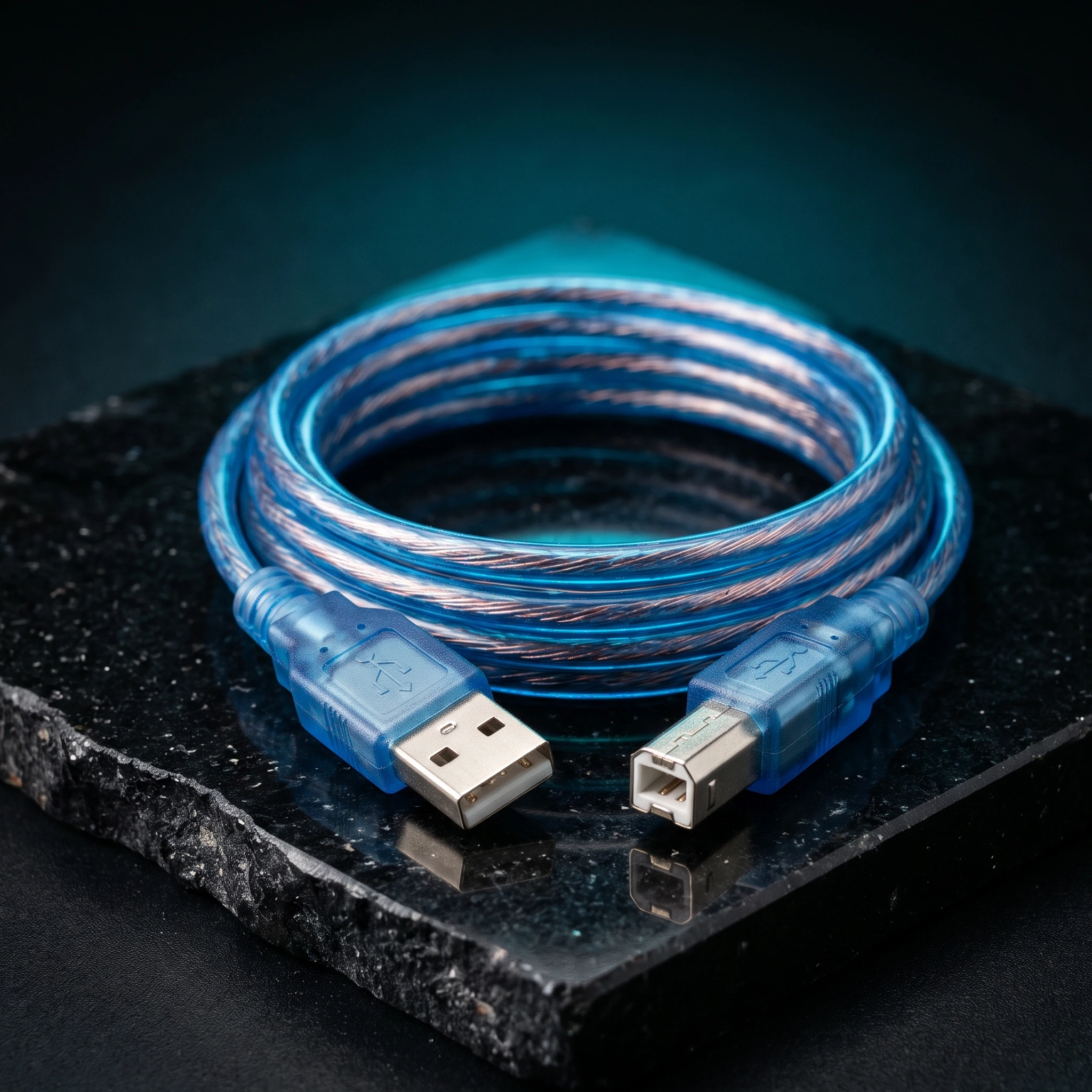 USB Cable (UNO Programming, A to B) — Connectors & Wires