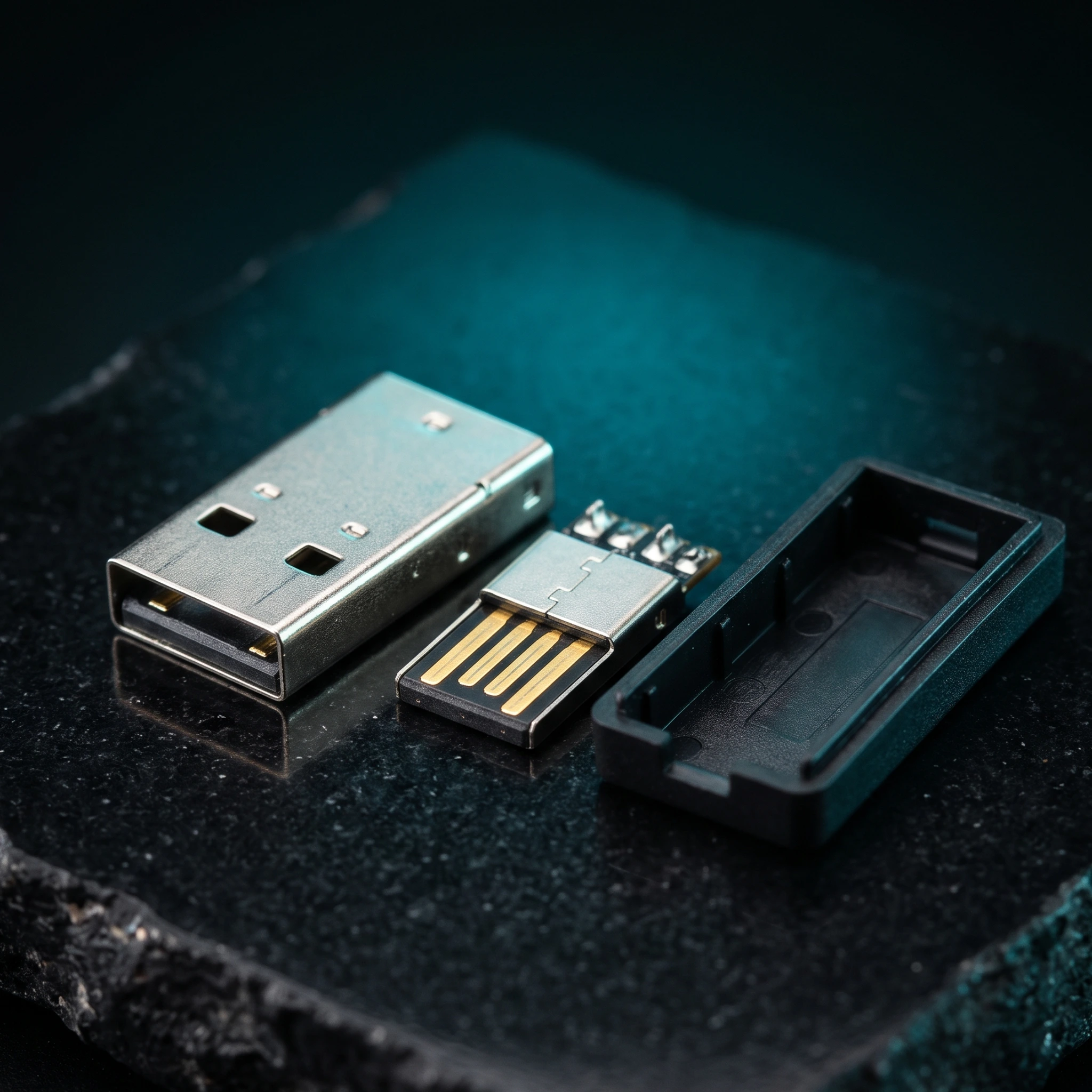 USB Type-A Male Connector Plug (Solder Type) – DIY USB 2.0 Charging & Data Cable Connector — Connectors & Wires