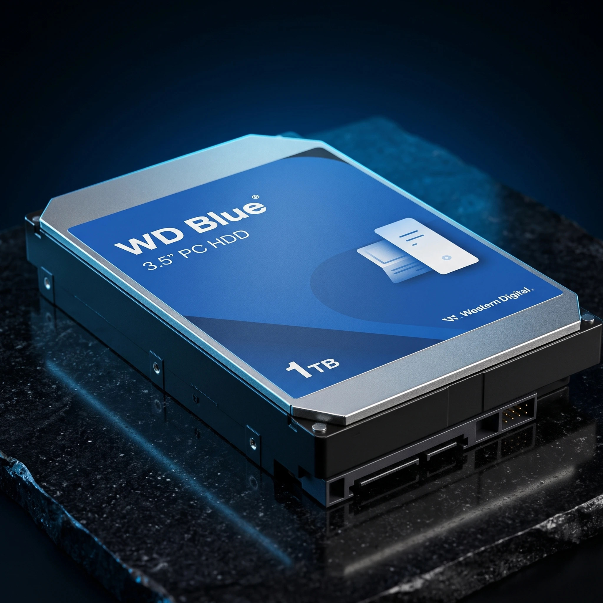 WD Blue 1 TB 7200 RPM HDD — Storage