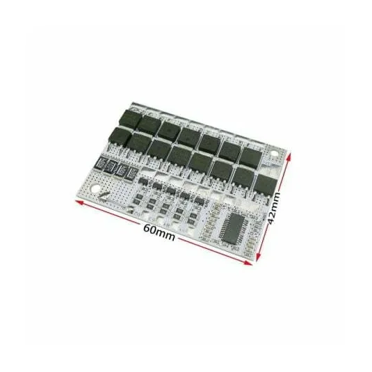 White 3S 100A Lithium ion Battery Protection Balance Charging BMS Protection PCB Board — Pinout diagram