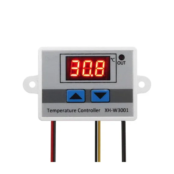 XH-W3001 DC 12V 120W Digital Microcomputer Thermostat Switch — Pinout diagram